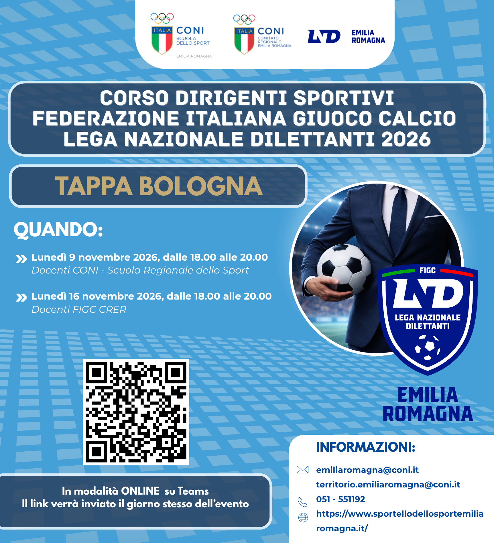 BOLOGNA - FIGC CONI ER 2026